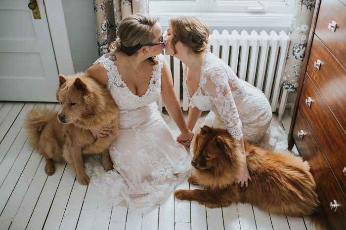 bridebook.co.uk real weddings jundebug same sex winter wedding