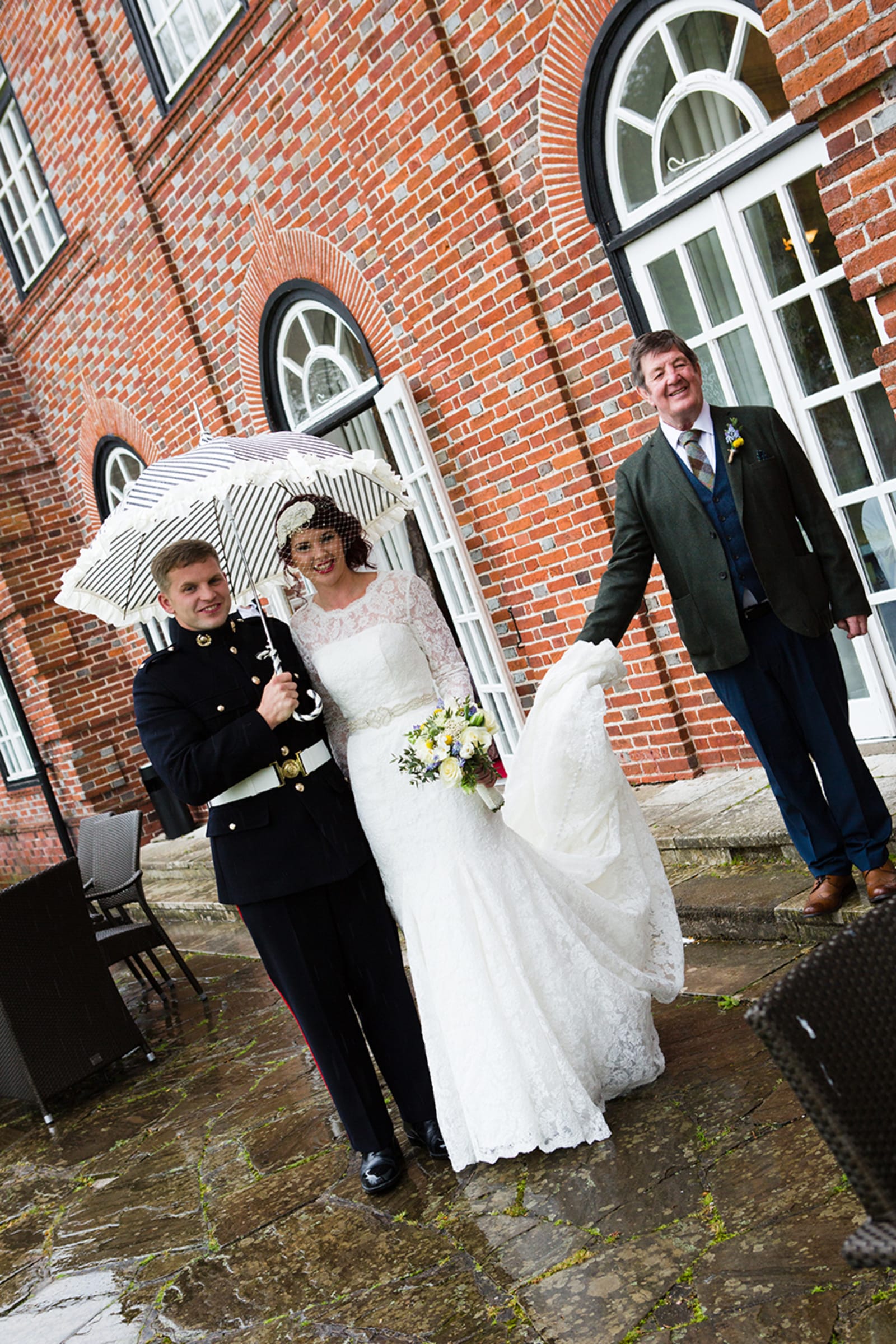 Abergavenny | Scotland | Monmouthshire | Abergavenny | Summer | Classic | Military | Yellow | Manor House | Real Wedding | Art By Design Photography #Bridebook #RealWedding #WeddingIdeas Bridebook.co.uk