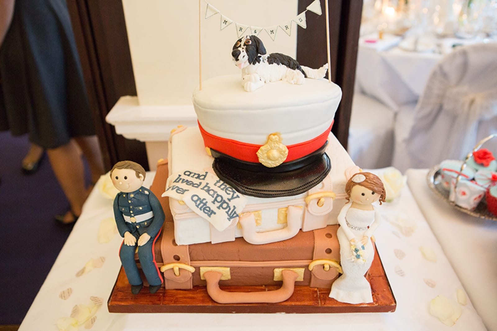 Abergavenny | Scotland | Monmouthshire | Abergavenny | Summer | Classic | Military | Yellow | Manor House | Real Wedding | Art By Design Photography #Bridebook #RealWedding #WeddingIdeas Bridebook.co.uk