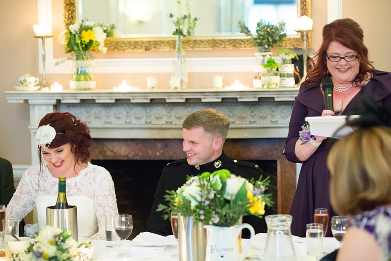 Abergavenny | Scotland | Monmouthshire | Abergavenny | Summer | Classic | Military | Yellow | Manor House | Real Wedding | Art By Design Photography #Bridebook #RealWedding #WeddingIdeas Bridebook.co.uk