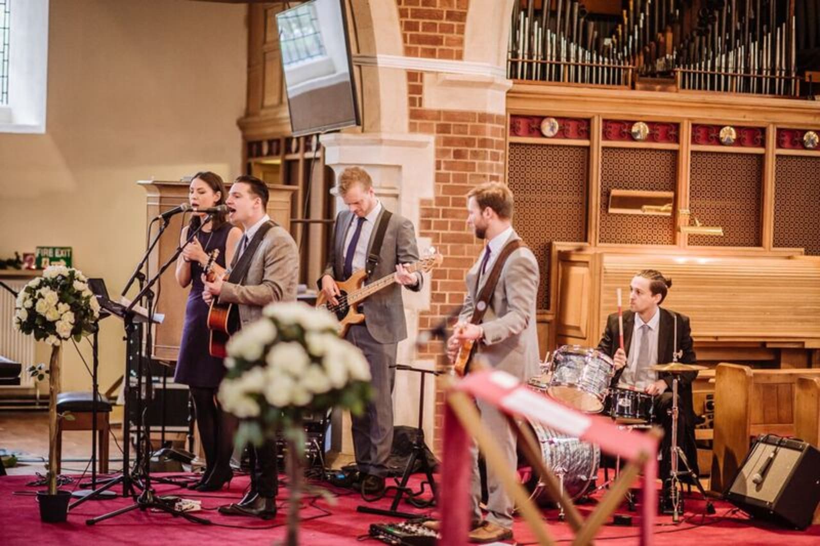 South East | Norfolk | Norwich | Winter | Natural | Rustic | Blue | Red | Historic Buillding | Real Wedding | Hajley Photography #Bridebook #RealWedding #WeddingIdeas Bridebook.co.uk 