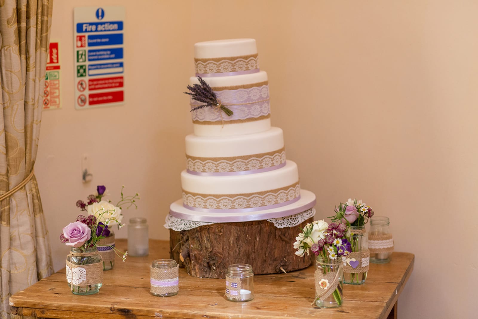 Wales | Powys | Glangrwyney | Summer | Vintage | DIY | Purple | Country House | Real Wedding | Art By Design Photography #Bridebook #RealWedding #WeddingIdeas Bridebook.co.uk