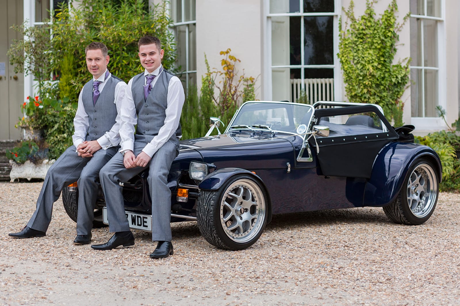 Wales | Powys | Glangrwyney | Summer | Vintage | DIY | Purple | Country House | Real Wedding | Art By Design Photography #Bridebook #RealWedding #WeddingIdeas Bridebook.co.uk