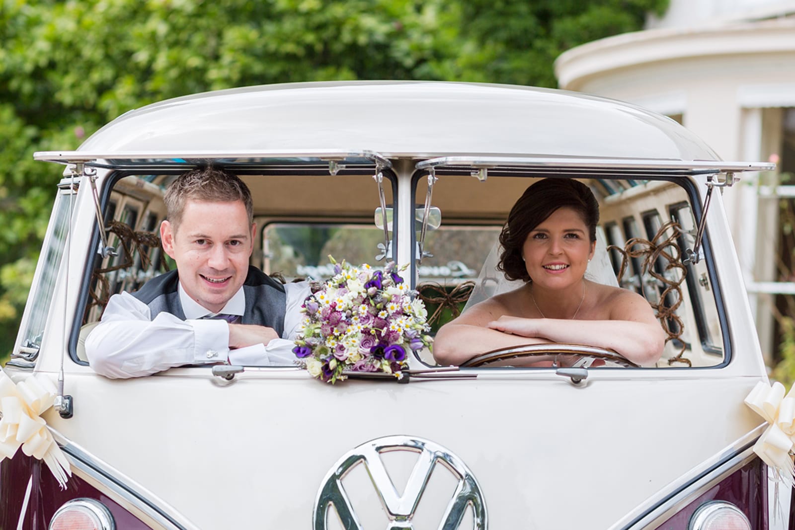 Wales | Powys | Glangrwyney | Summer | Vintage | DIY | Purple | Country House | Real Wedding | Art By Design Photography #Bridebook #RealWedding #WeddingIdeas Bridebook.co.uk