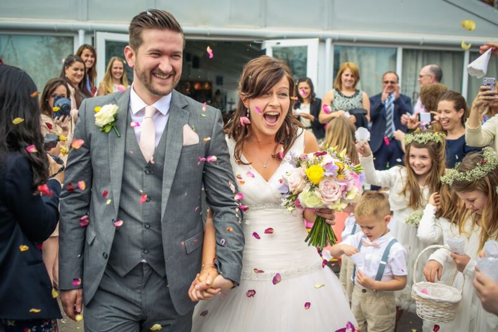 Summer | Country | Outdoor | Green | Pink | Marquee | Real Wedding | Hajley Photography #Bridebook #RealWedding #WeddingIdeas Bridebook.co.uk 