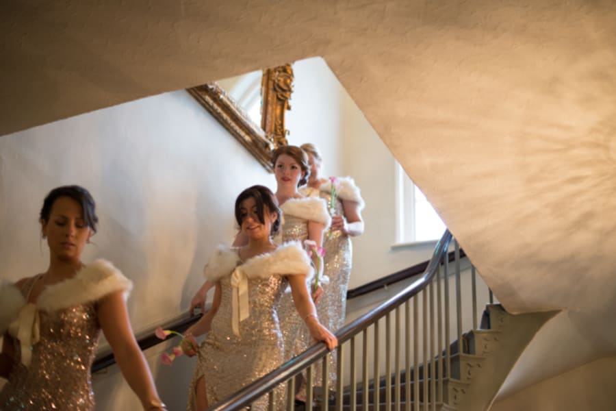 West Midlands | Warwickshire | Winter | Christmas | Pink | Gold | Country House | Real Wedding | Kayleigh Pope #Bridebook #RealWedding #WeddingIdeas Bridebook.co.uk