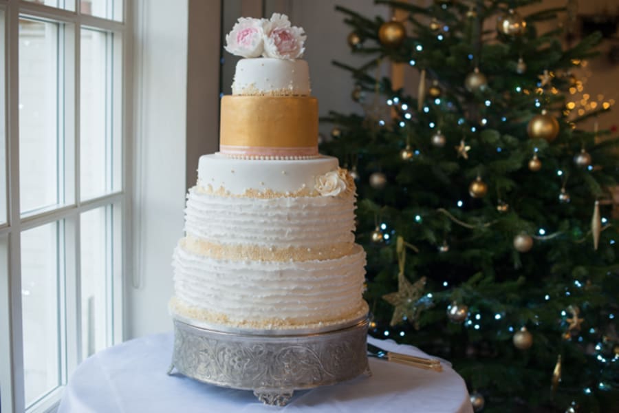 West Midlands | Warwickshire | Winter | Christmas | Pink | Gold | Country House | Real Wedding | Kayleigh Pope #Bridebook #RealWedding #WeddingIdeas Bridebook.co.uk