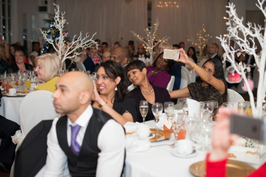 West Midlands | Warwickshire | Winter | Christmas | Pink | Gold | Country House | Real Wedding | Kayleigh Pope #Bridebook #RealWedding #WeddingIdeas Bridebook.co.uk