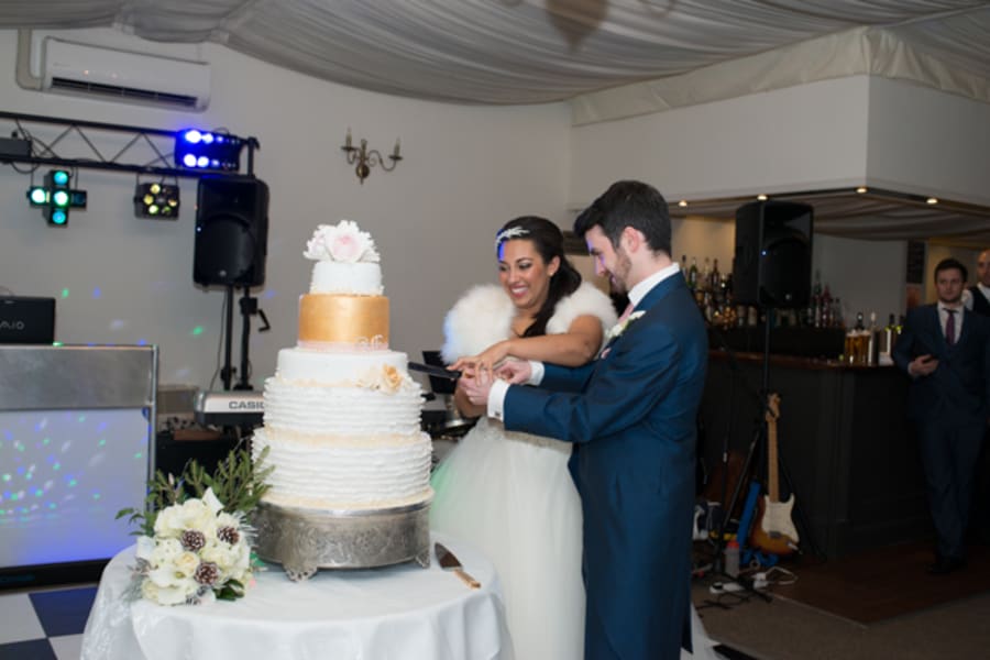 West Midlands | Warwickshire | Winter | Christmas | Pink | Gold | Country House | Real Wedding | Kayleigh Pope #Bridebook #RealWedding #WeddingIdeas Bridebook.co.uk