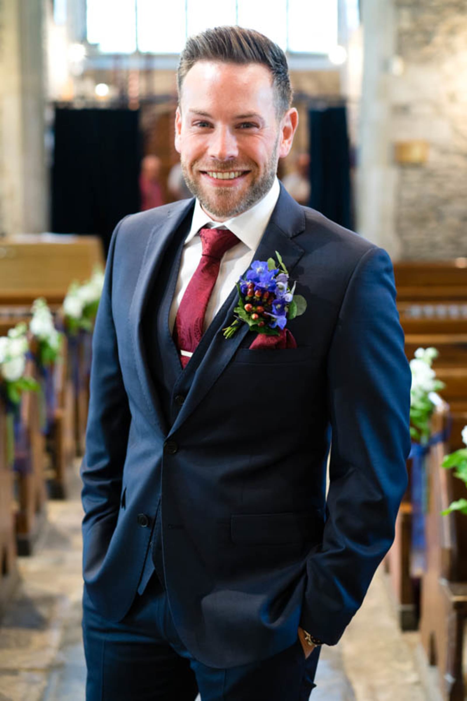 South West | Somerset | Frome | Summer | Classic | Outdoor | Blue | White | Country House | Real Wedding | Chris Giles Photography #Bridebook #RealWedding #WeddingIdeas Bridebook.co.uk