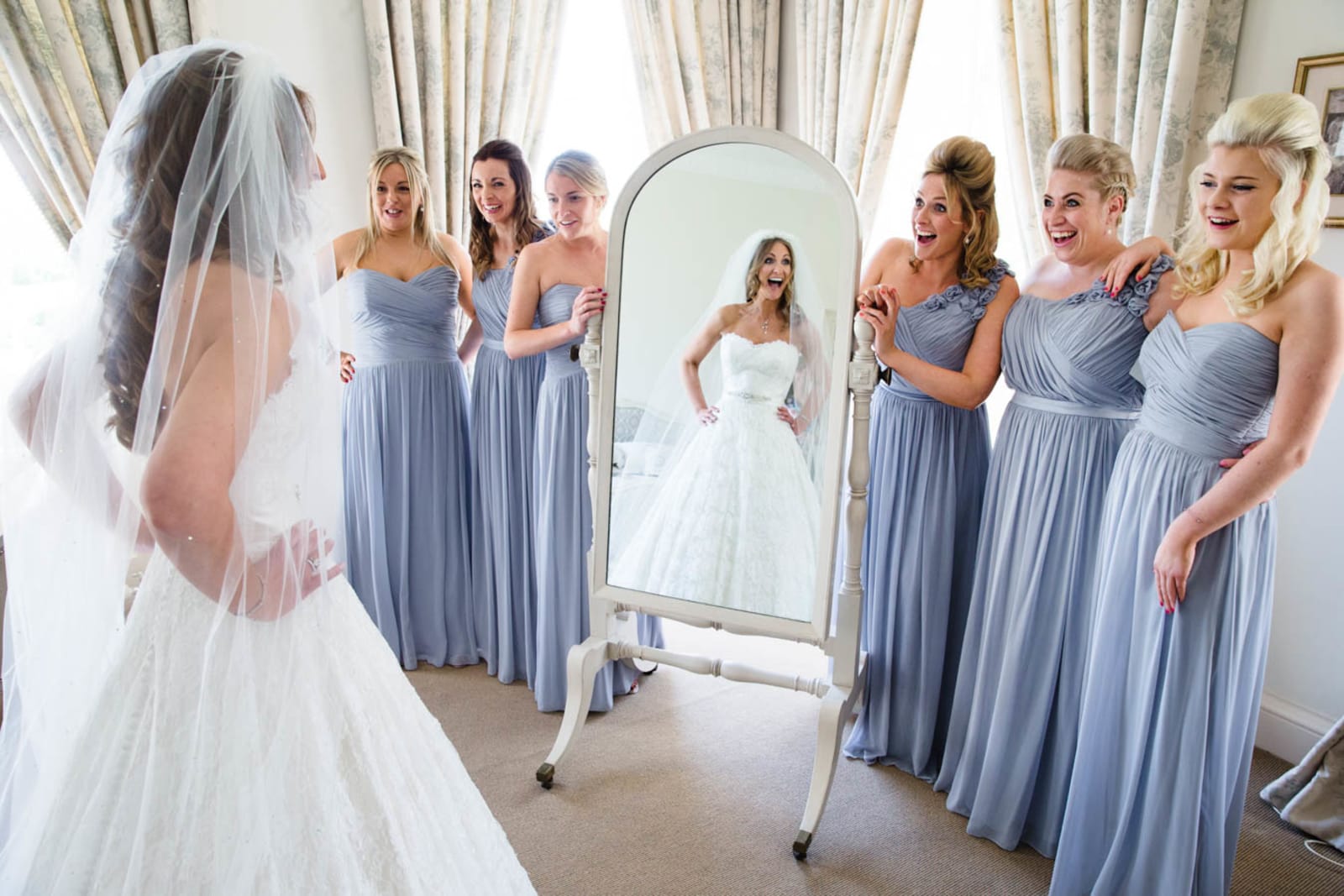 South West | Somerset | Frome | Summer | Classic | Outdoor | Blue | White | Country House | Real Wedding | Chris Giles Photography #Bridebook #RealWedding #WeddingIdeas Bridebook.co.uk