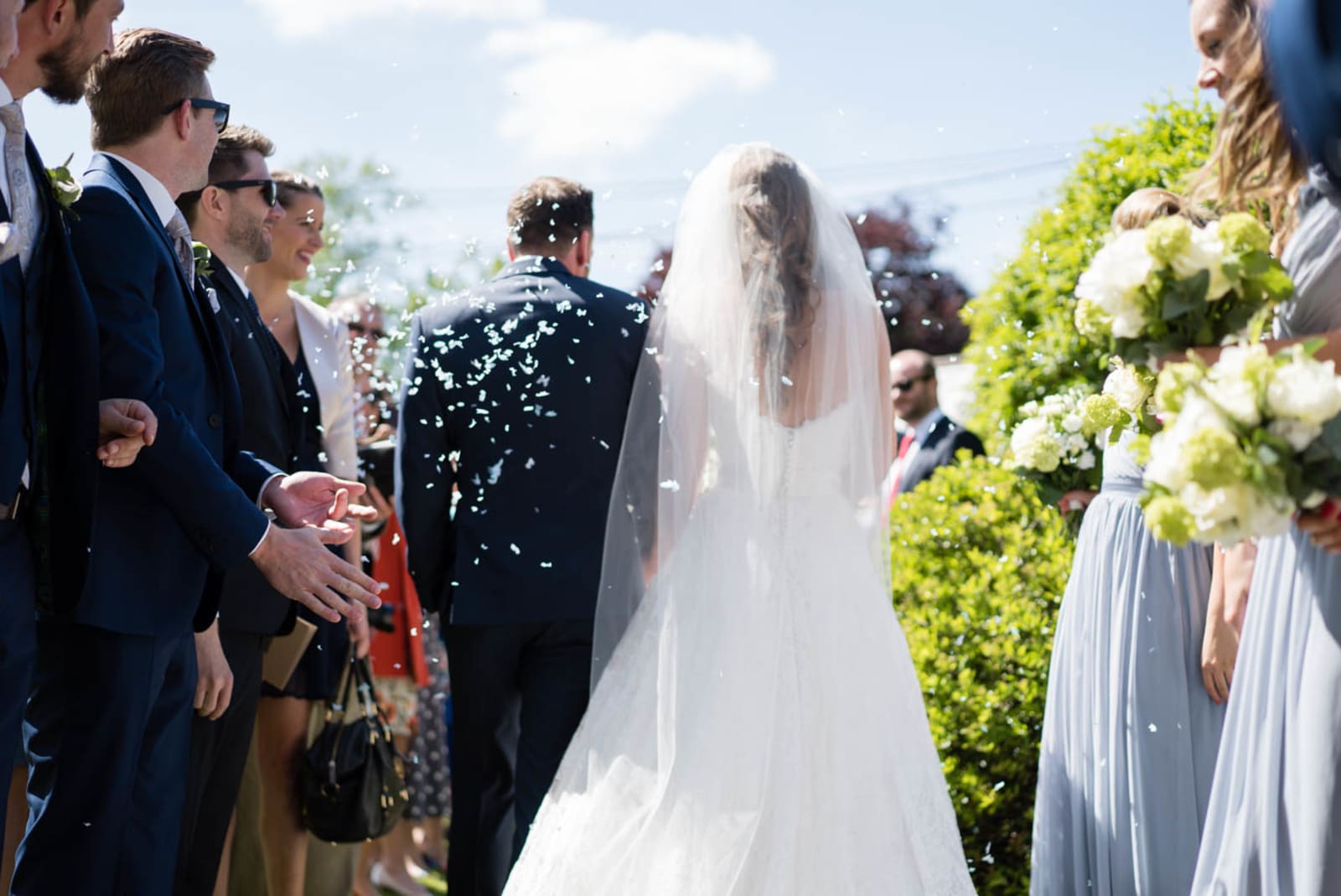 South West | Somerset | Frome | Summer | Classic | Outdoor | Blue | White | Country House | Real Wedding | Chris Giles Photography #Bridebook #RealWedding #WeddingIdeas Bridebook.co.uk