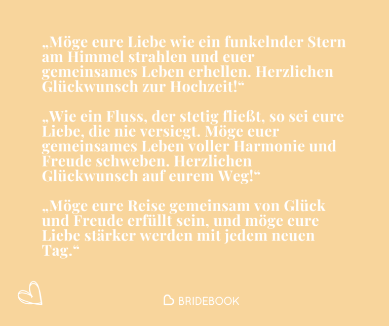 Poetische Glückwünsche - Ideen
