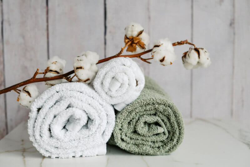 Towels and cotton